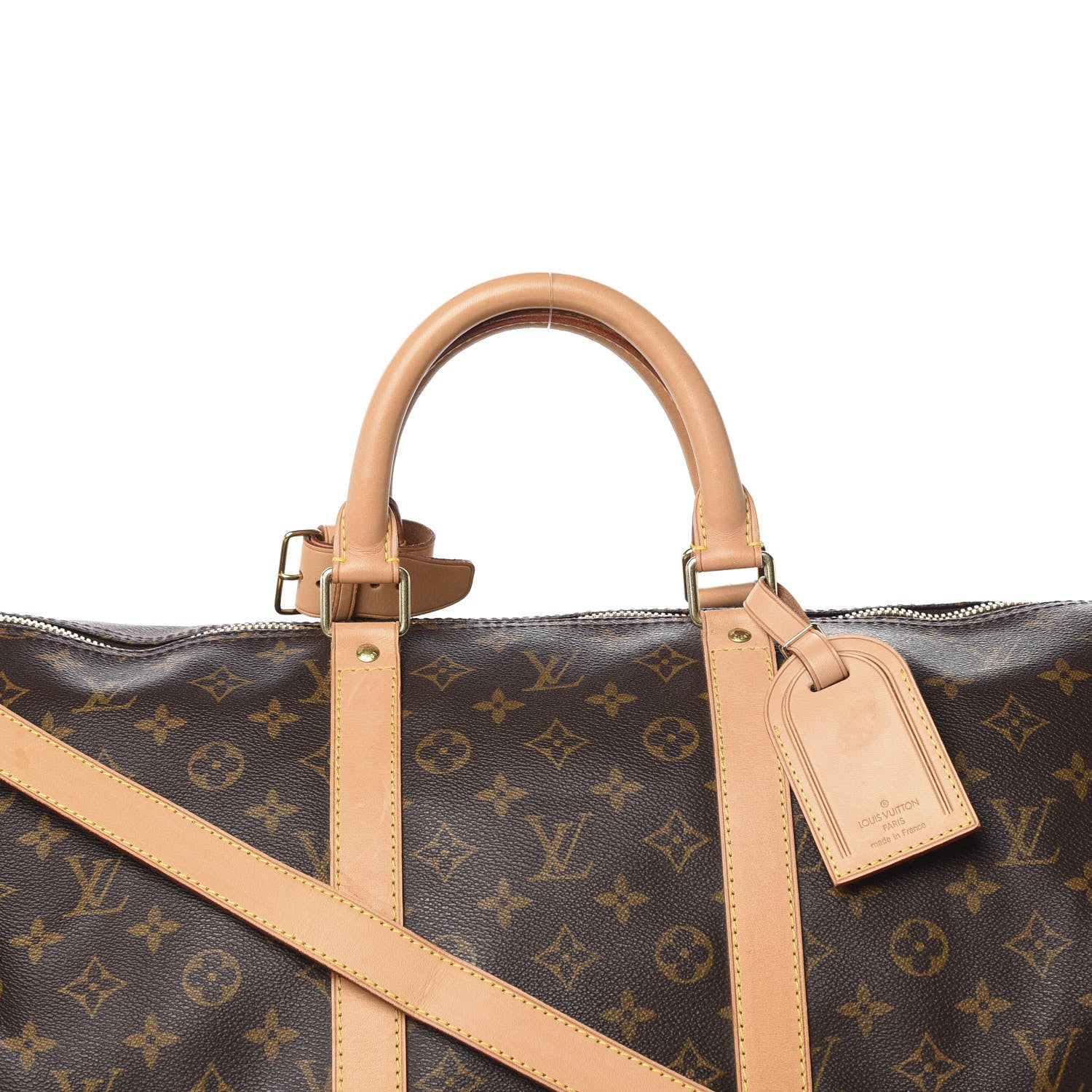 Louis Vuitton Monogram Keepall Bandouliere 55 13 of 13