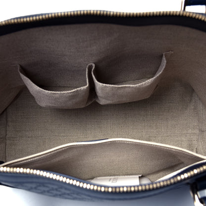 Gucci Soft Microguccissima Dome Satchel Navy 3 of 3