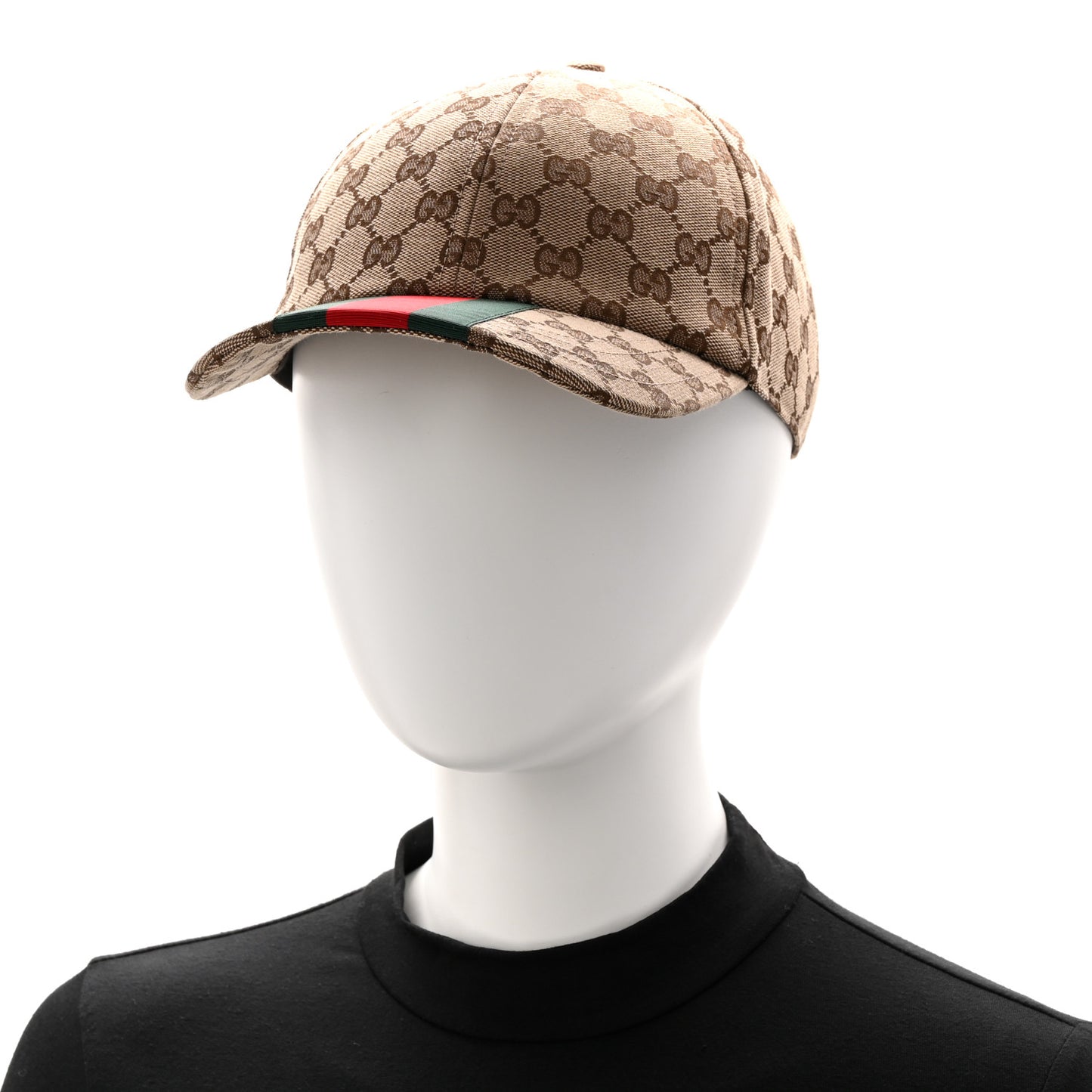 Monogram Web Baseball Hat L Beige Cocoa