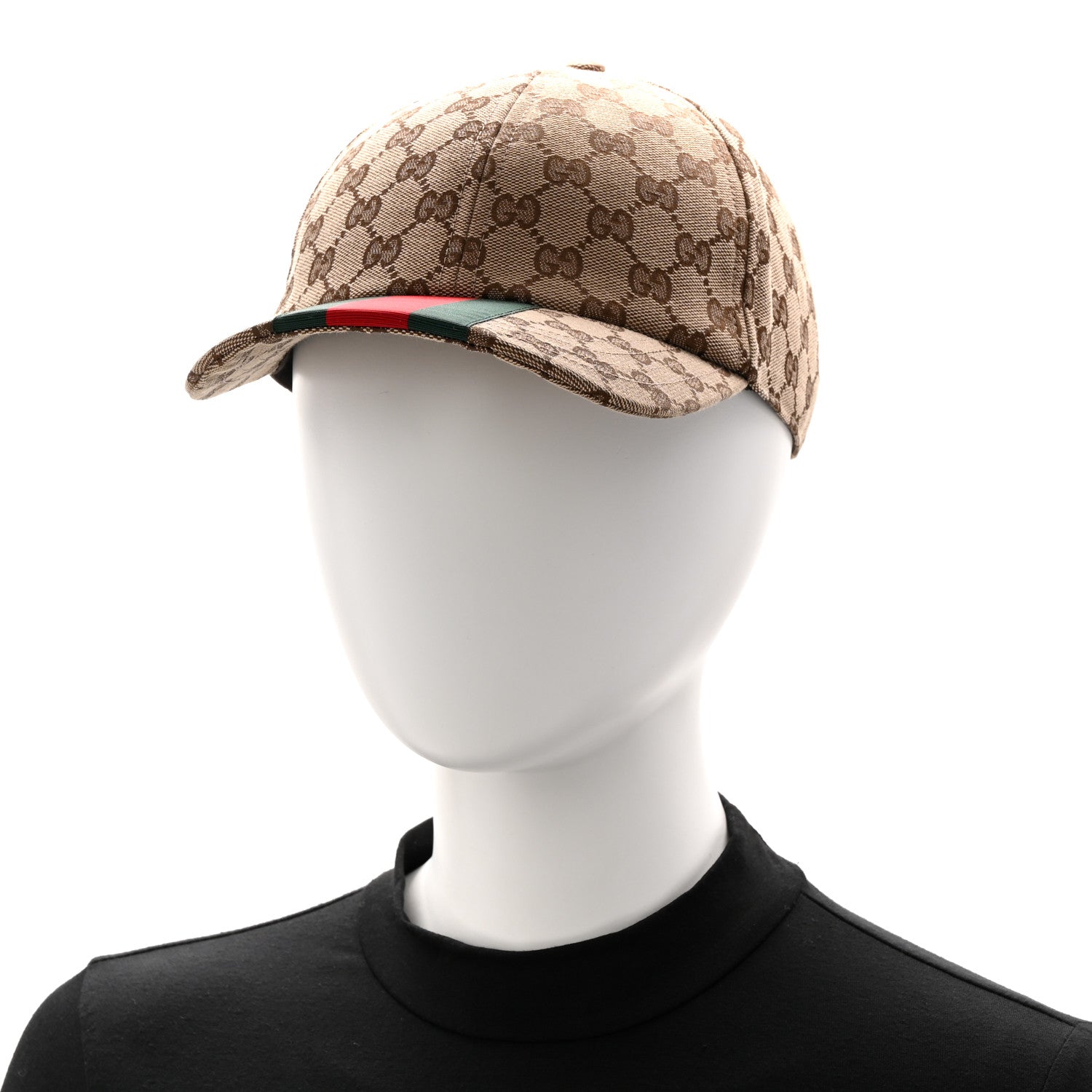 Gucci Monogram Web Baseball Hat L Beige Cocoa 2 of 8