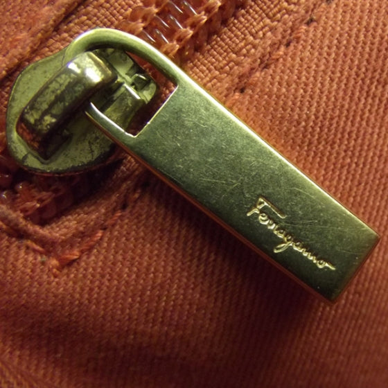 SALVATOREFERRAGAMOCanvasSummerJungleBag