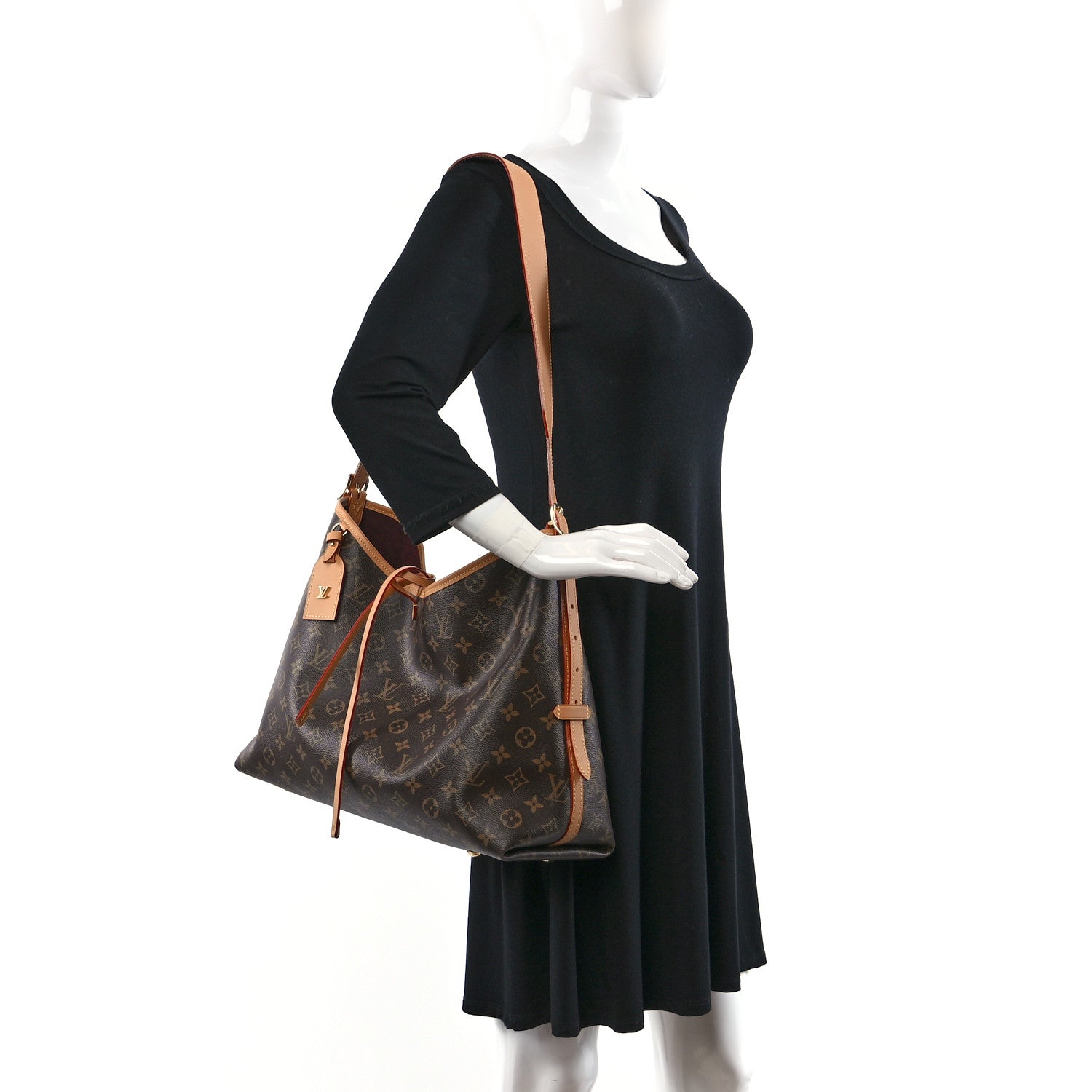 Louis Vuitton Monogram CarryAll MM 2 of 11