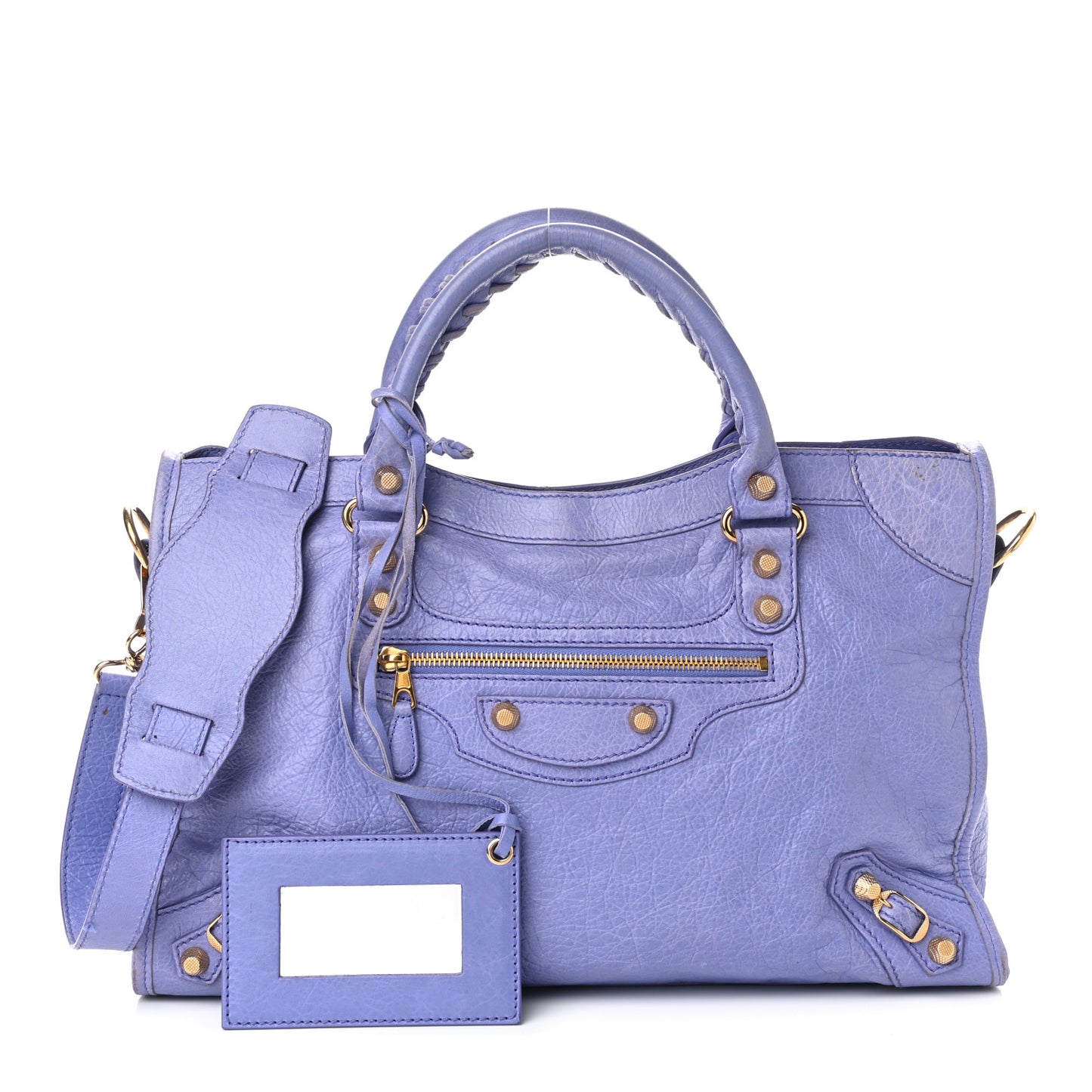 Agneau Giant 12 Gold Hardware City Mauve Light Mauve