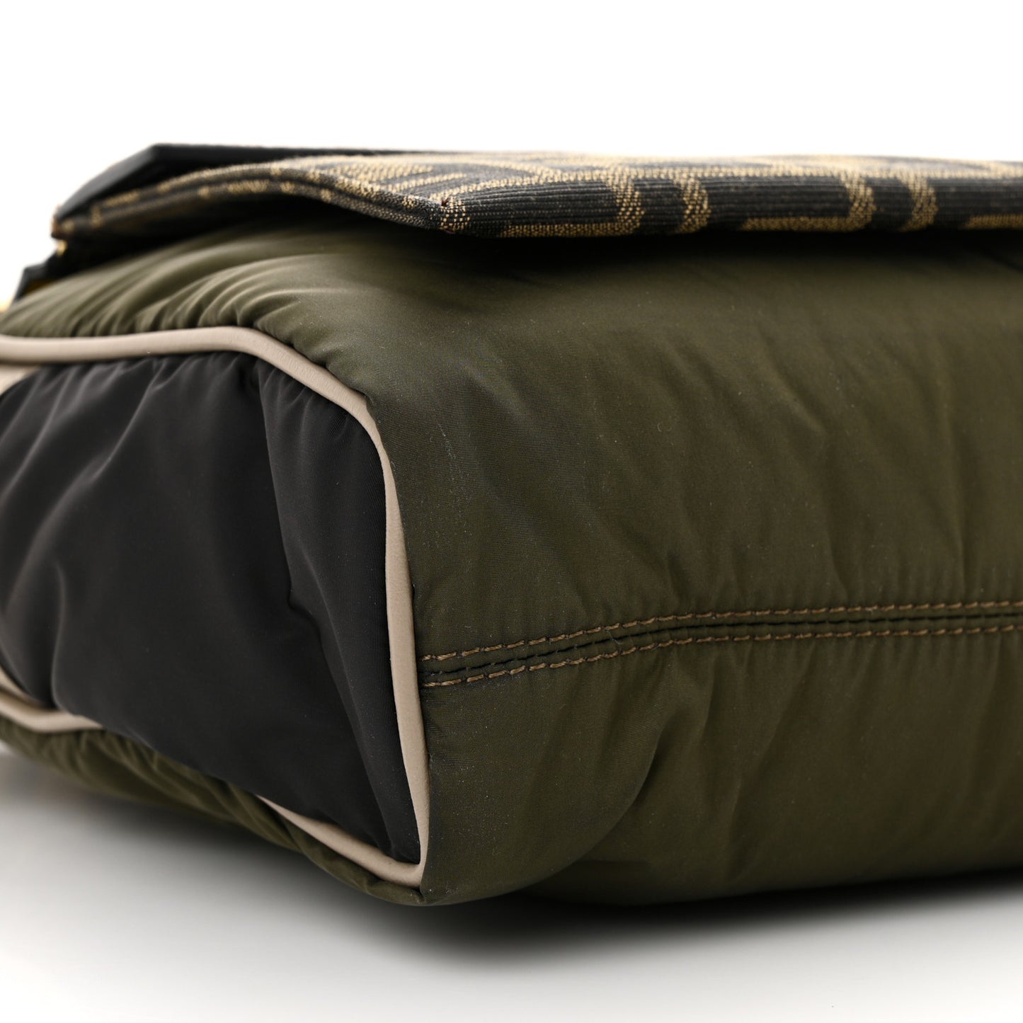 Nylon Dolmias Vitello Grace FF East West Messenger Military Brown Tortora