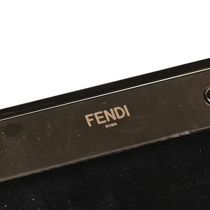Fendi Velvet Karung Small Fendi First Black 8 of 11