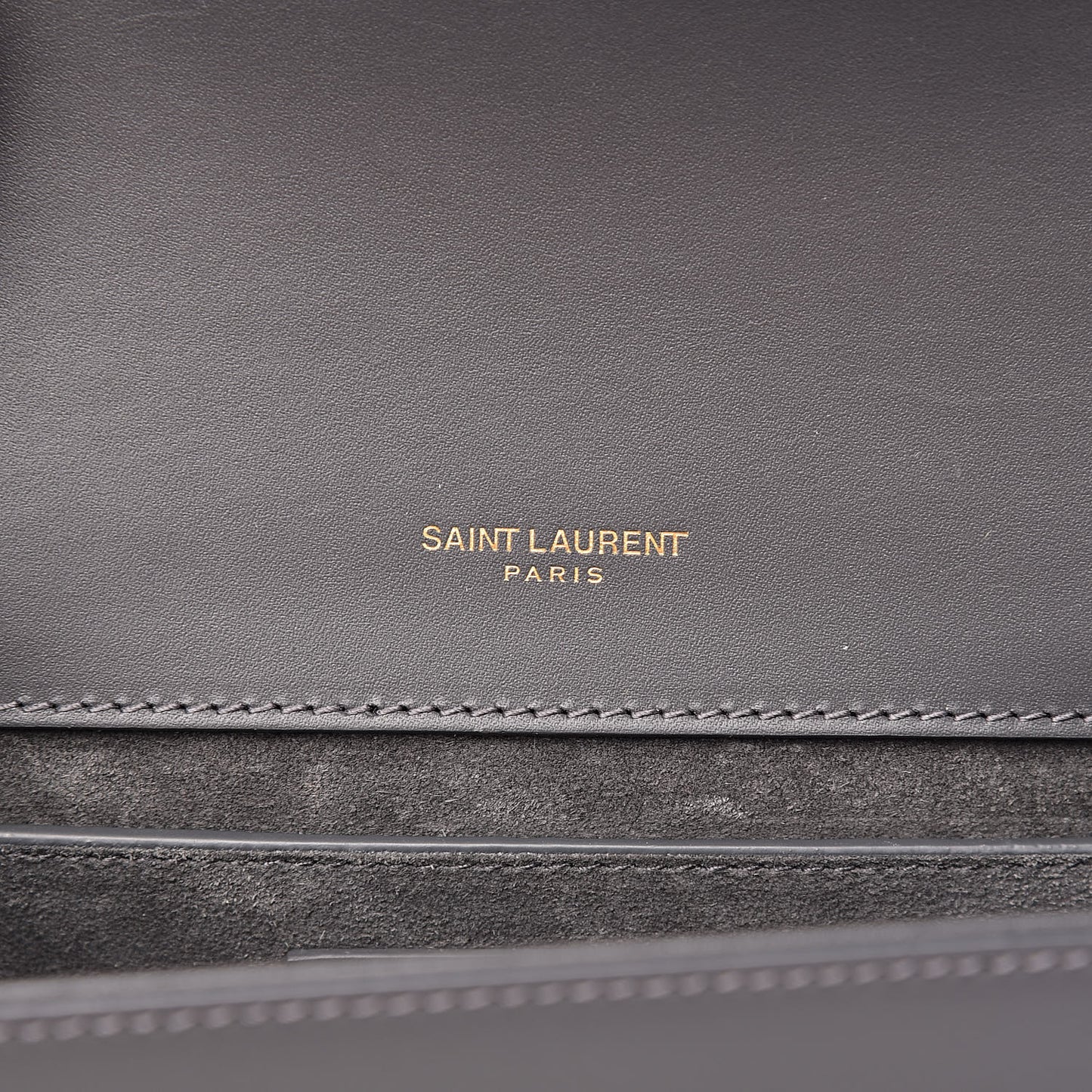 Calfskin Small Classic Monogram Kate Tassel Satchel Storm