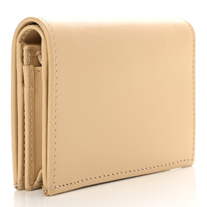 Gucci Boarded Plutone Calfskin Horsebit 1955 Card Case Wallet Bubble Tea 3 of 10