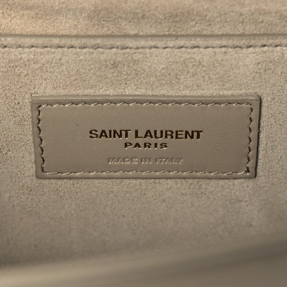 Saint Laurent Smooth Calfskin Medium Classic Monogram Kate Tassel Satchel Nude Powder 6 of 16