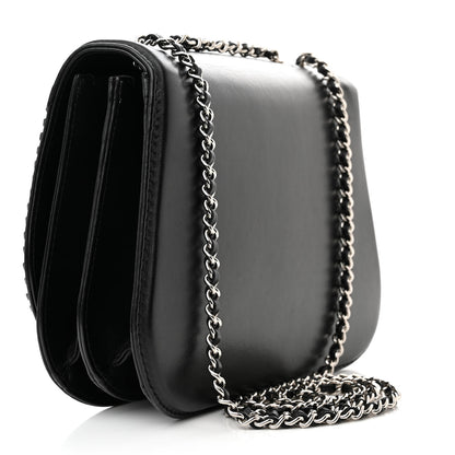 Chanel Calfskin Braided Small Chic Flap Black 3 of 10