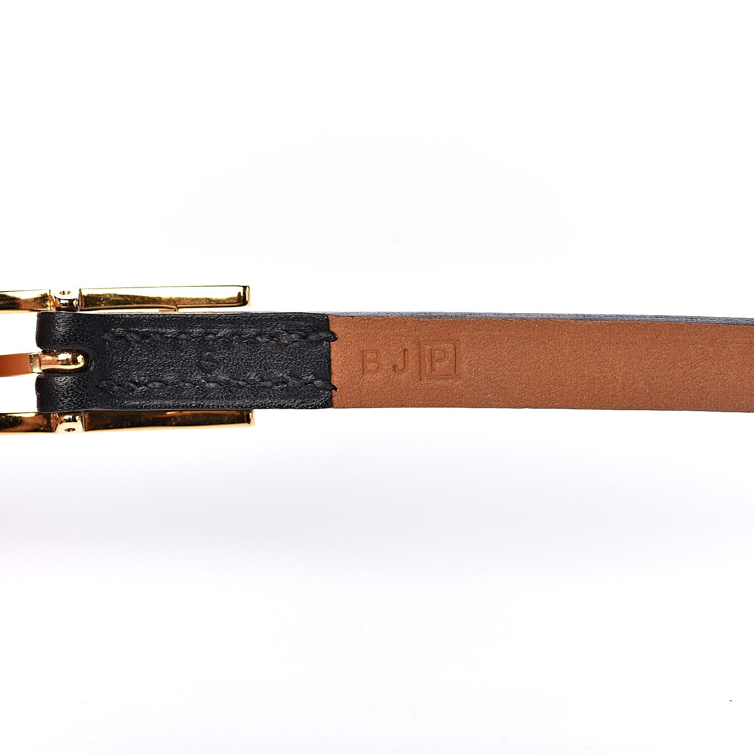 Hermes Chamonix Hapi 3MM Triple Tour Wrap Bracelet S Black 4 of 4