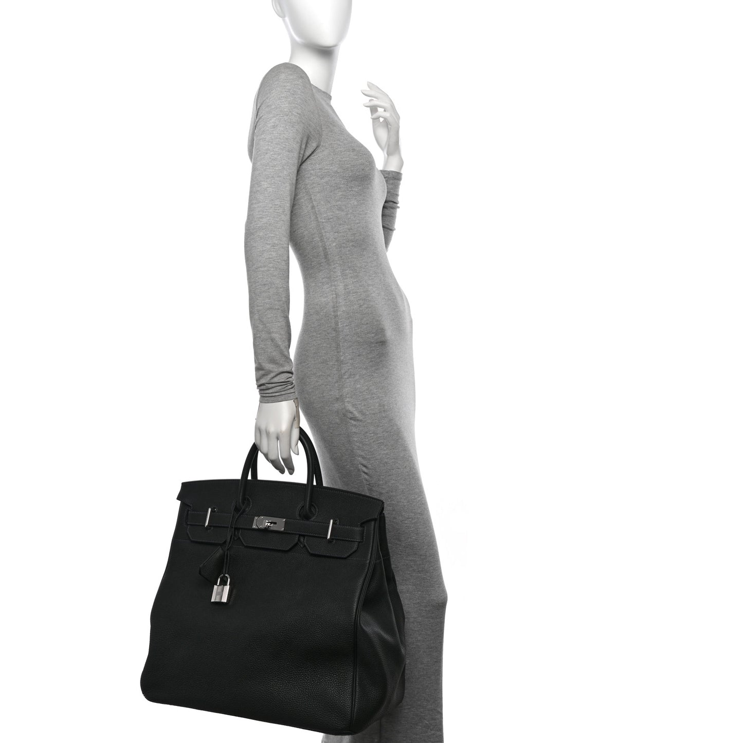 Togo HAC Birkin 40 Black Bleu Nuit