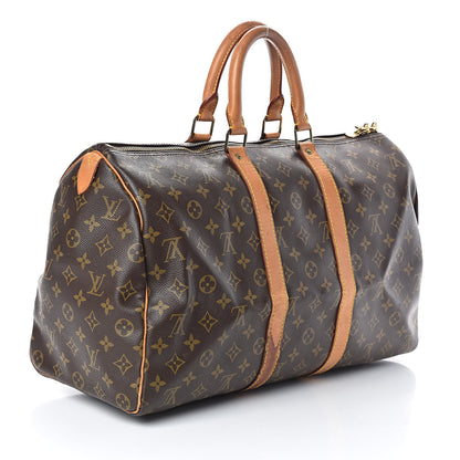 Louis Vuitton Monogram Keepall 45 3 of 10