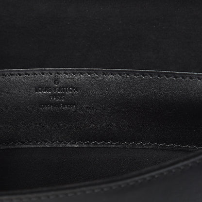 Louis Vuitton Calfskin Chain Louise GM Black 6 of 10