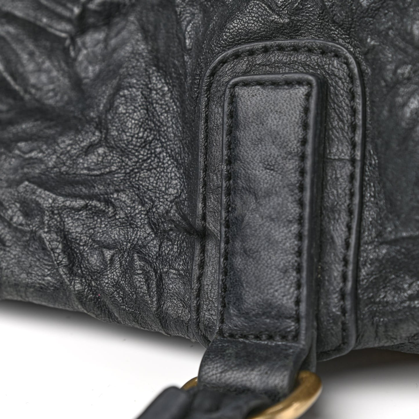 Tumbled Sheepskin Large Pandora Black