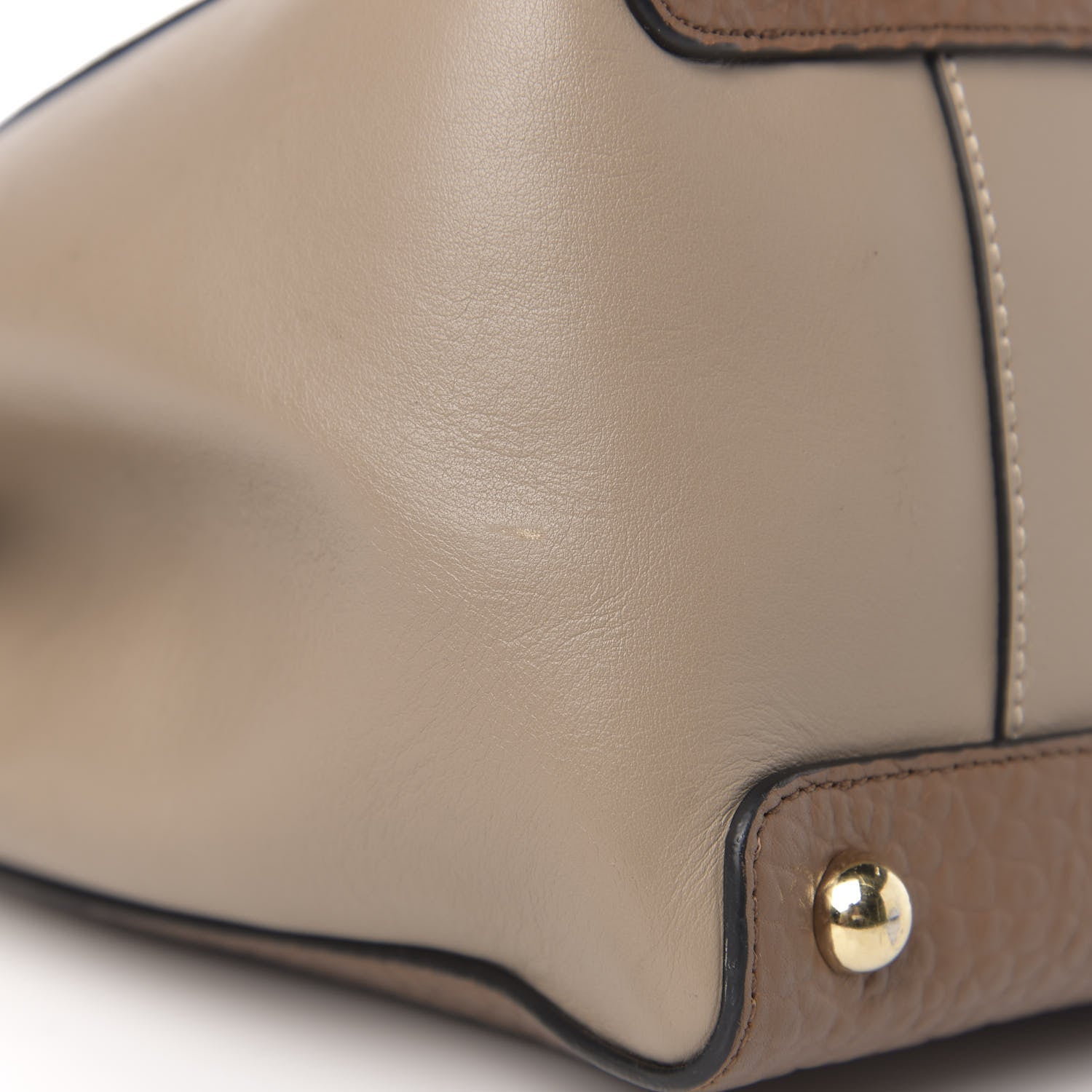 Burberry Heritage Grain Smooth Calfskin Large Clarborough Tote Sepia Brown Honey 12 of 13