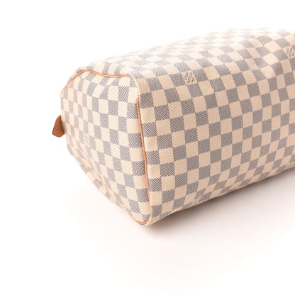 Louis Vuitton Damier Azur Speedy 30 7 of 9