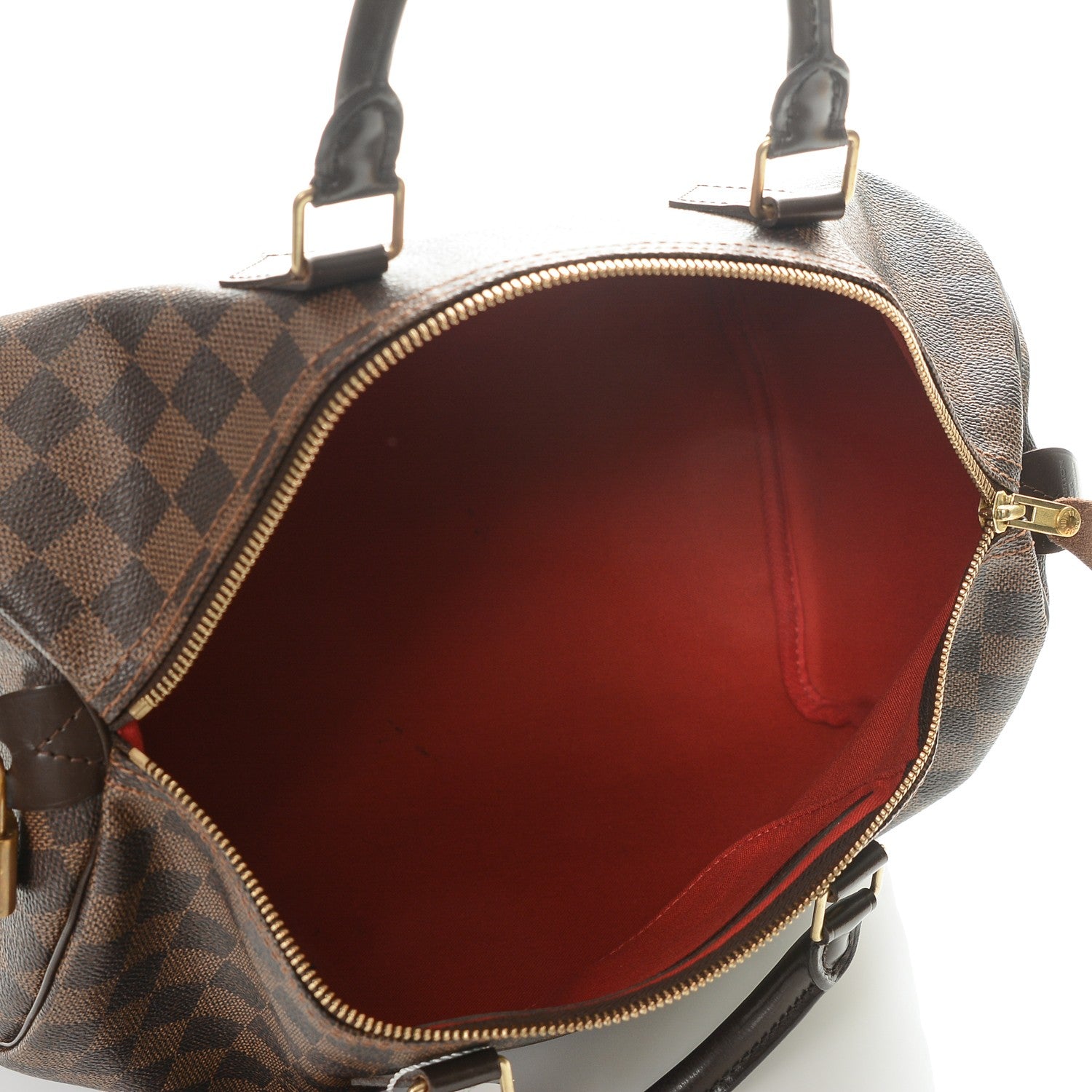 Louis Vuitton Damier Ebene Speedy 35 10 of 11