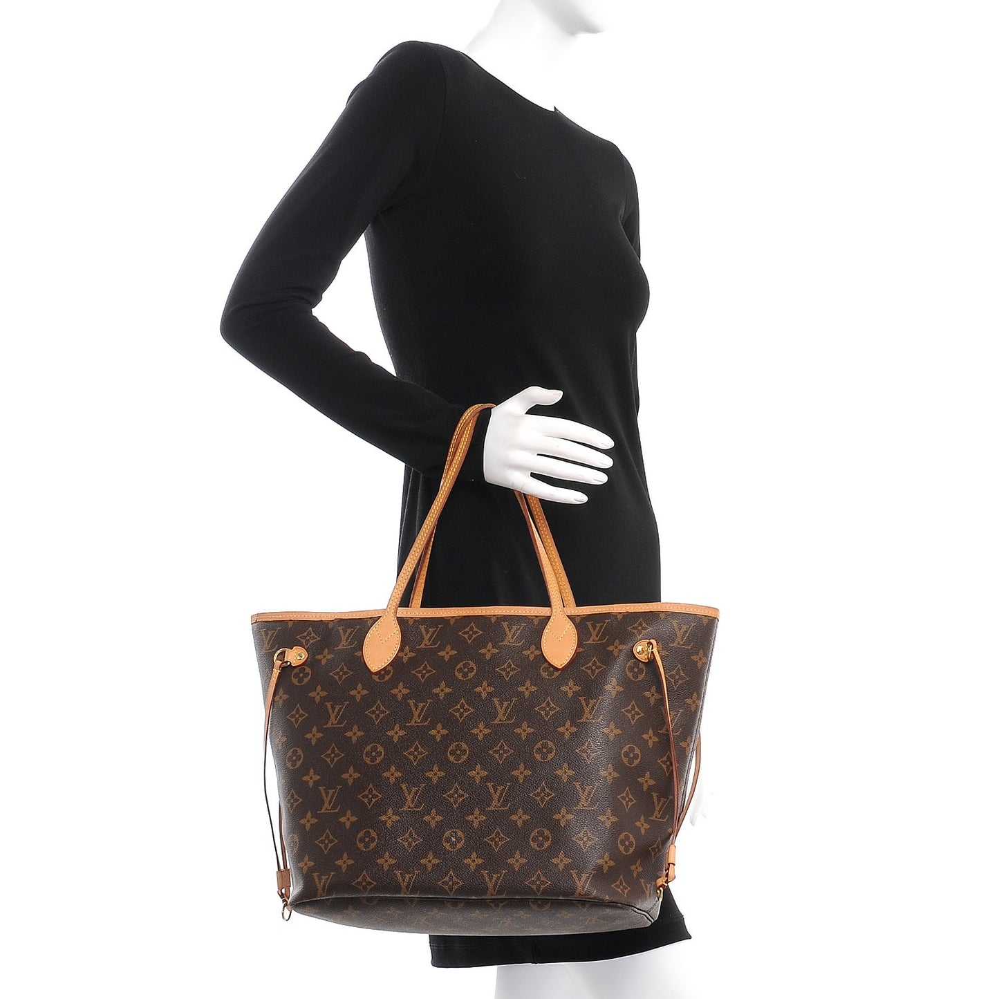 Monogram Neo Neverfull MM Pivoine