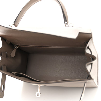 Hermes Epsom Kelly Sellier 28 Gris Asphalte 6 of 11