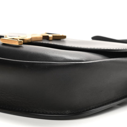 Saint Laurent Smooth Calfskin Classic Monogram Small Kaia Satchel Black 17 of 23