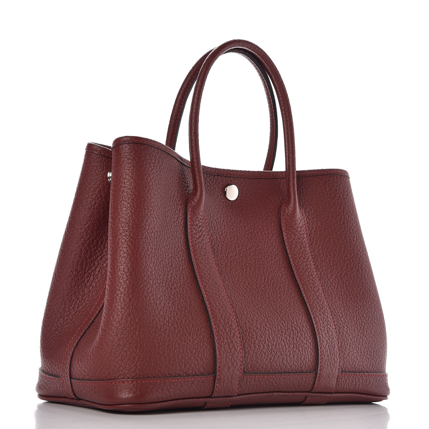 Hermes Vache Country Garden Party 30 TPM Rouge H 3 of 8