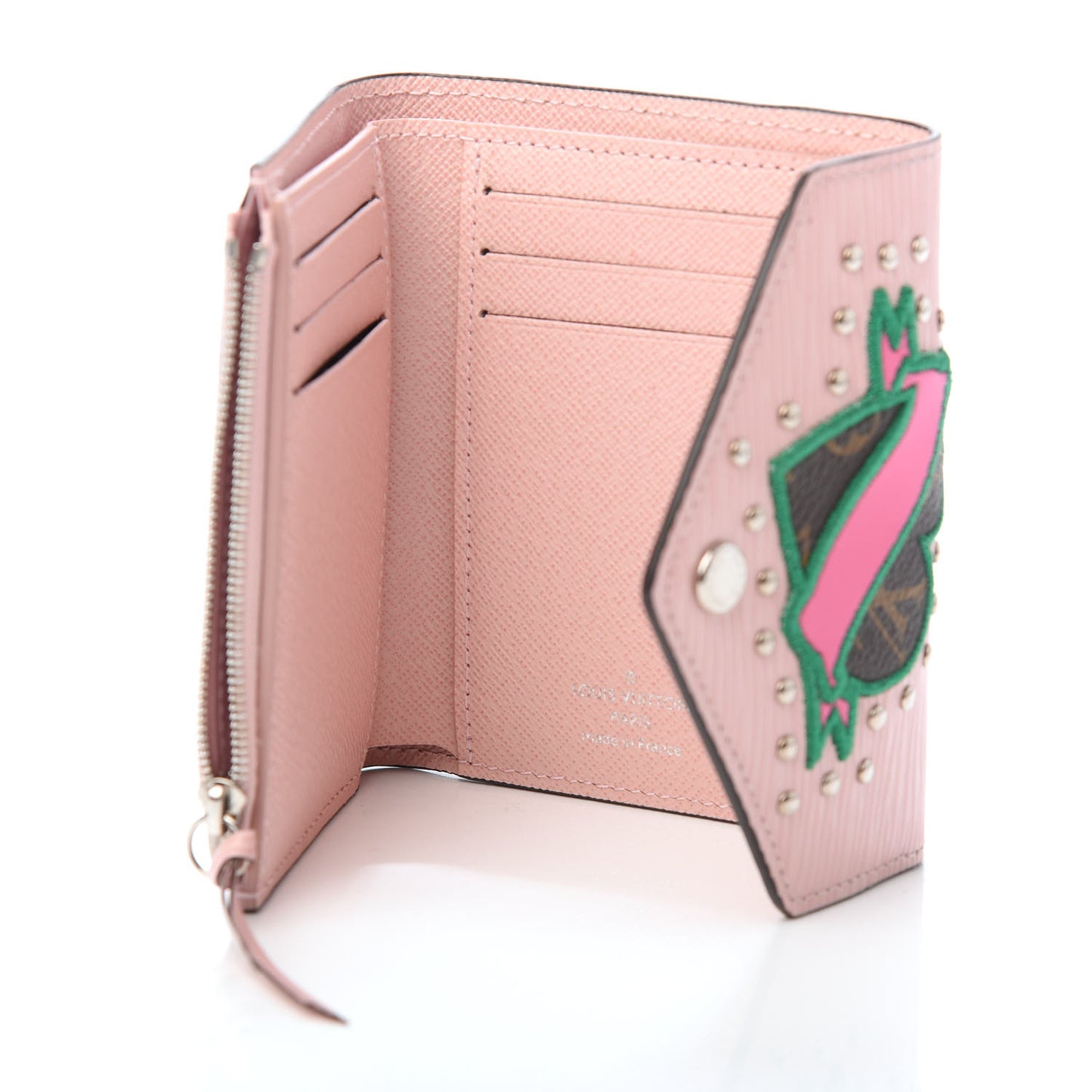Epi Victorine Stories Wallet Rose Ballerine