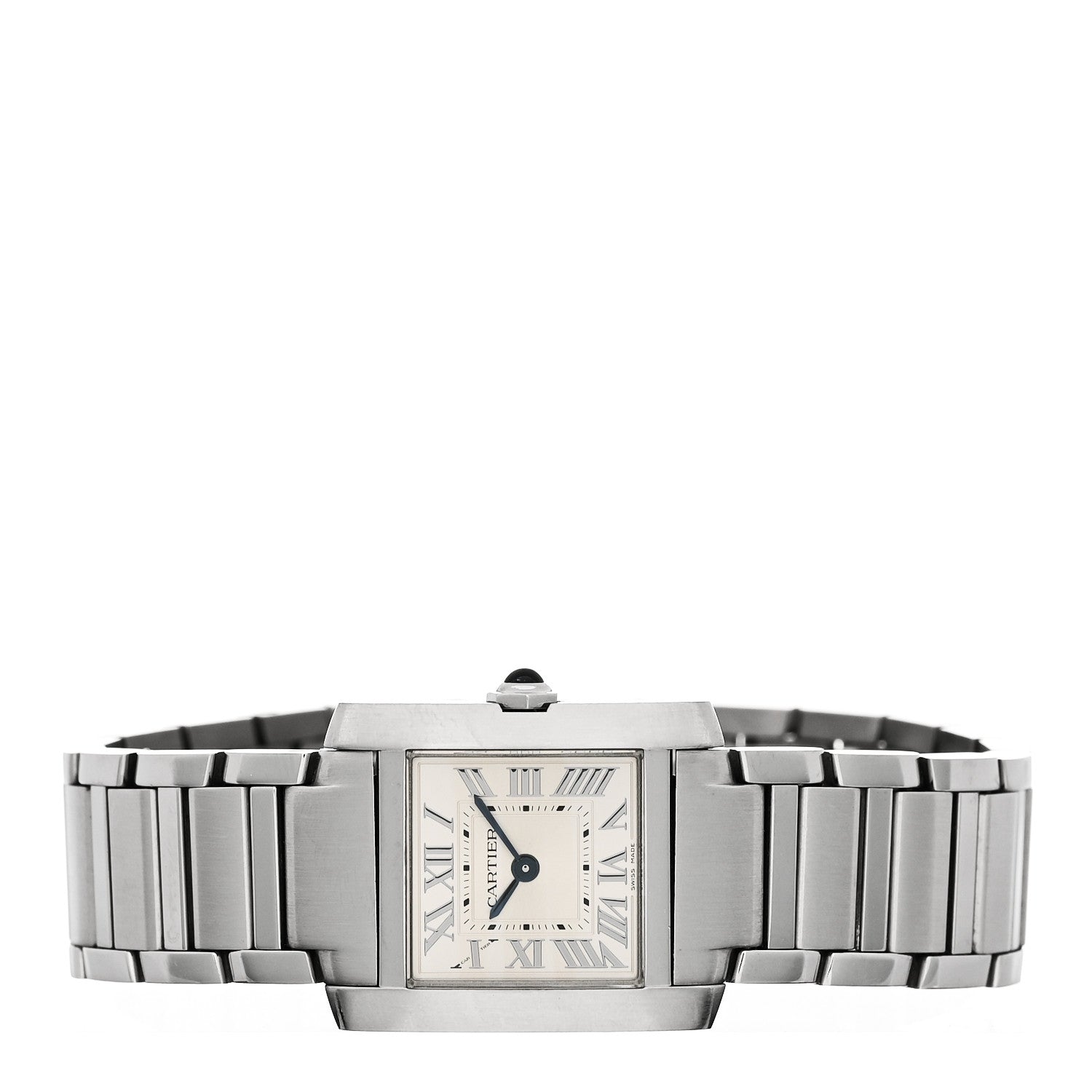 Cartier Stainless Steel 21mm Tank Francaise Quartz Watch Silver 2 of 5