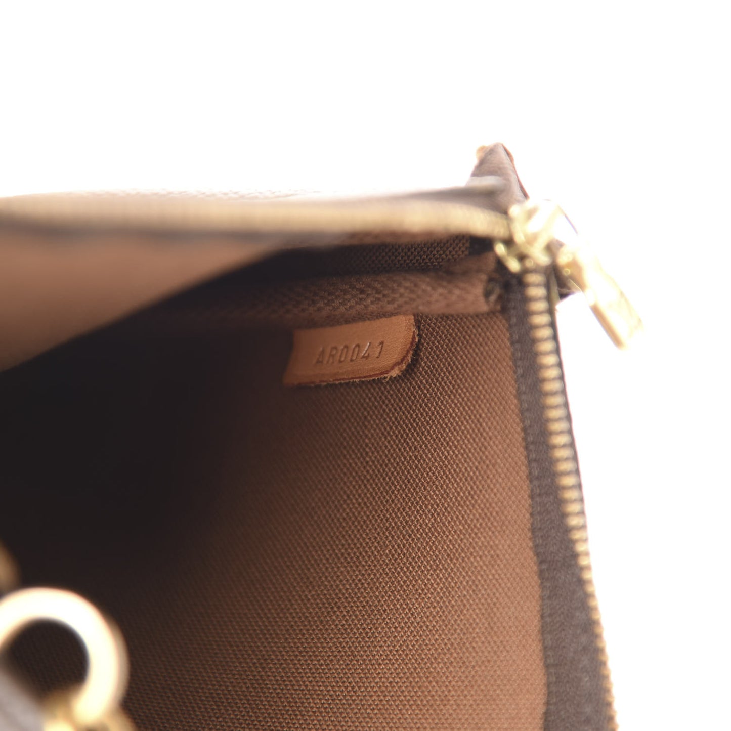 Monogram Graffiti Pochette Accessories Kaki