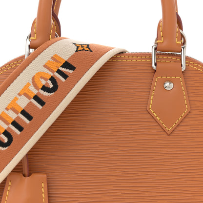Louis Vuitton Epi Jacquard Alma BB Honey Gold 7 of 10