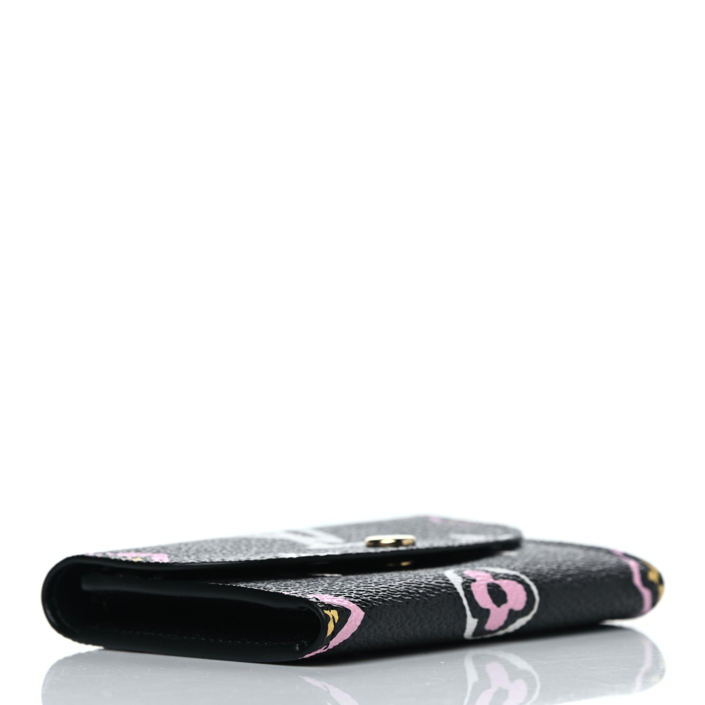 Monogram Giant Wild At Heart Rosalie Coin Purse Black