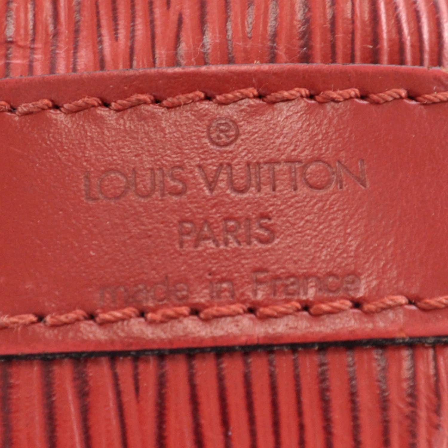 Louis Vuitton Epi Petit Noe Red 7 of 8