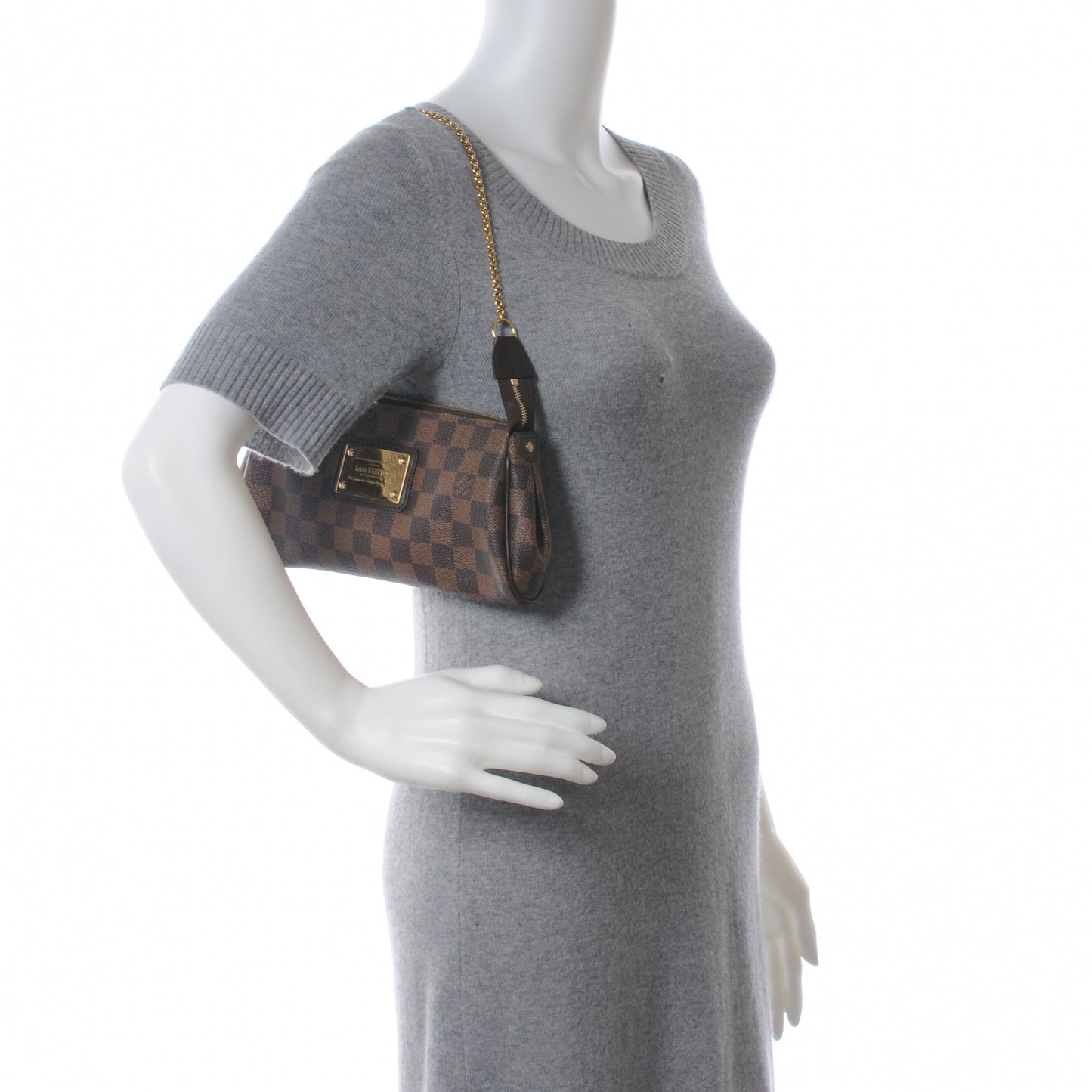 Damier Ebene Eva Clutch