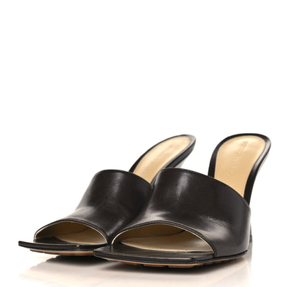 Bottega Veneta Lambskin Stretch Wedge 90mm Sandals 36.5 Fondant 3 of 9