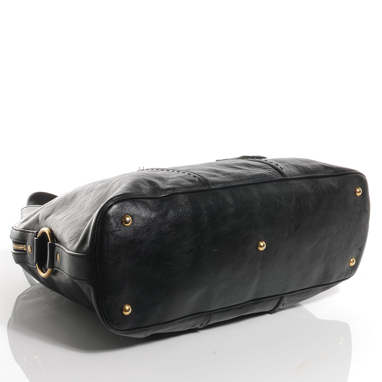 Leather Oversized Muse Black