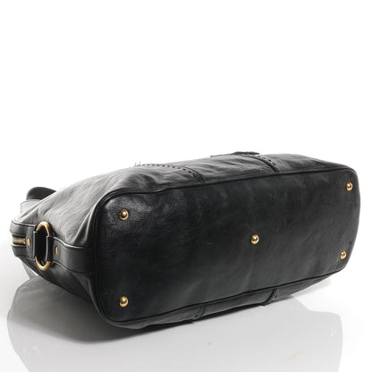 Saint Laurent Leather Oversized Muse Black 4 of 7