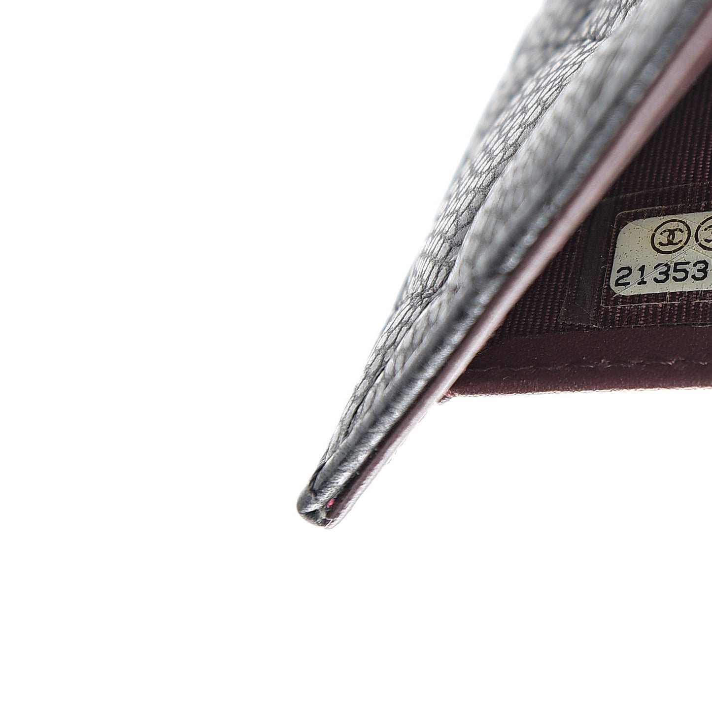 Caviar Quilted Compact Flap Wallet Black