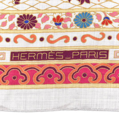 Hermes Cashmere Silk Collections Imperiales Shawl 140 2 of 5