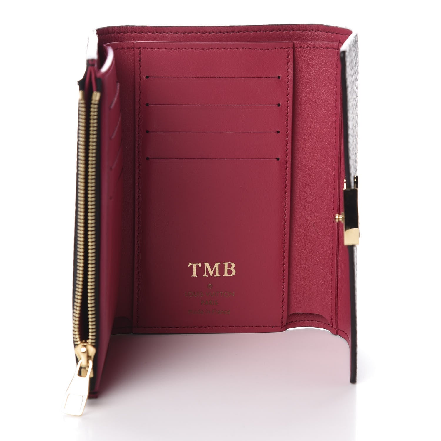 Louis Vuitton Taurillon Capucines Compact Wallet Black 4 of 9