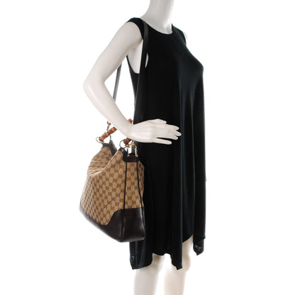 Gucci Monogram Diana Medium Bamboo Shoulder Bag Brown 2 of 7