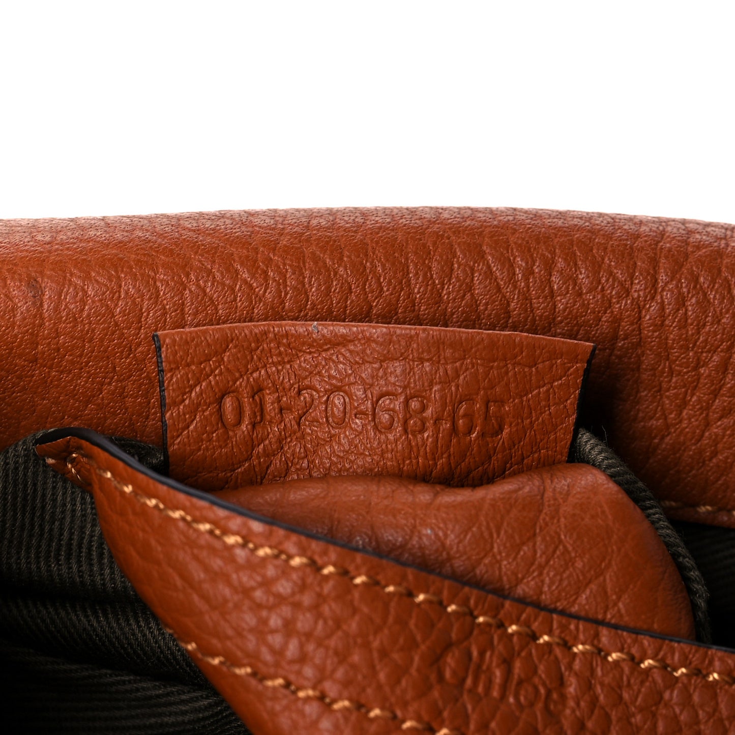 Calfskin Mini Marcie Round Crossbody Bag Tan
