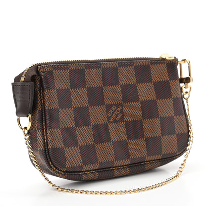 Louis Vuitton Damier Ebene Mini Pochette Accessories 3 of 7