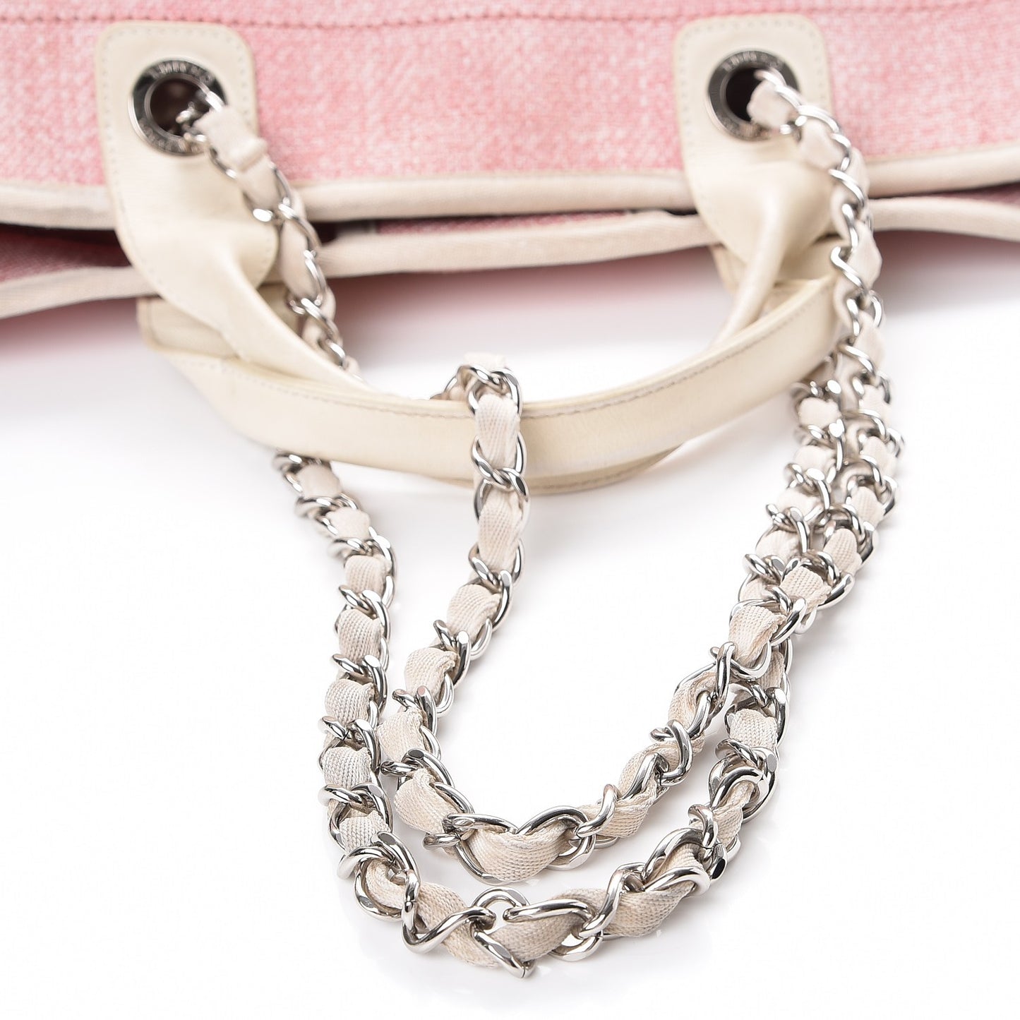 Canvas Large Deauville Tote Pink