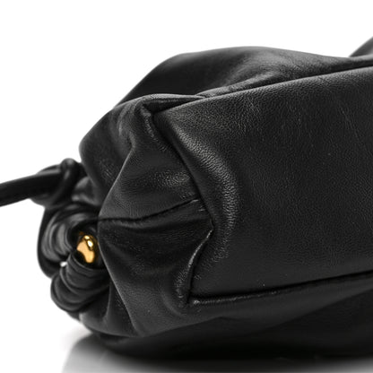 Mansur Gavriel Lambskin Mini Cloud Clutch Black Flamma 7 of 9