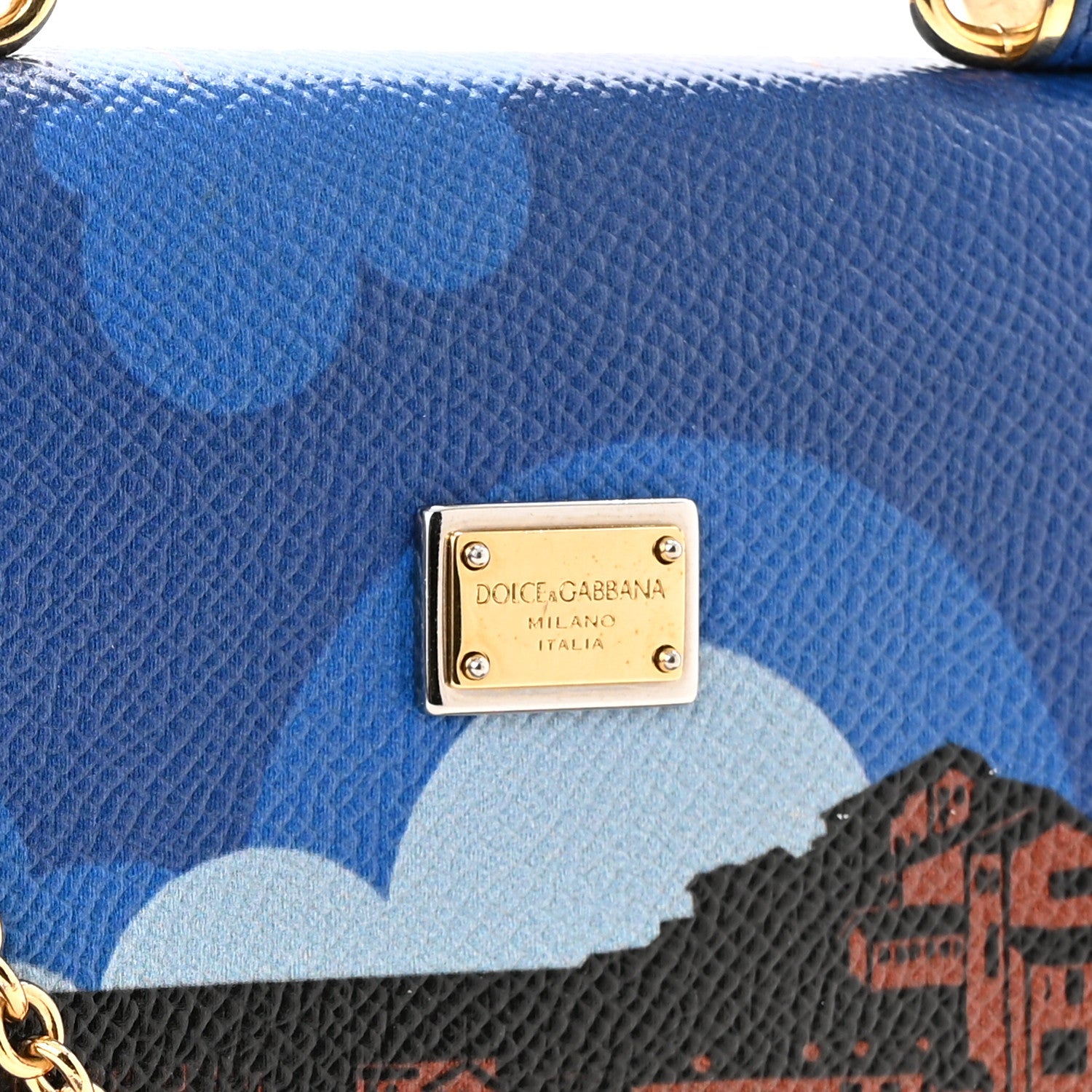 Dolce & Gabbana Dauphine Firenze Printed Mini Sicily Von Bag 7 of 11