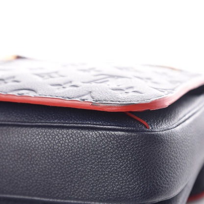 Louis Vuitton Empreinte Pochette Metis Marine Rouge 8 of 10