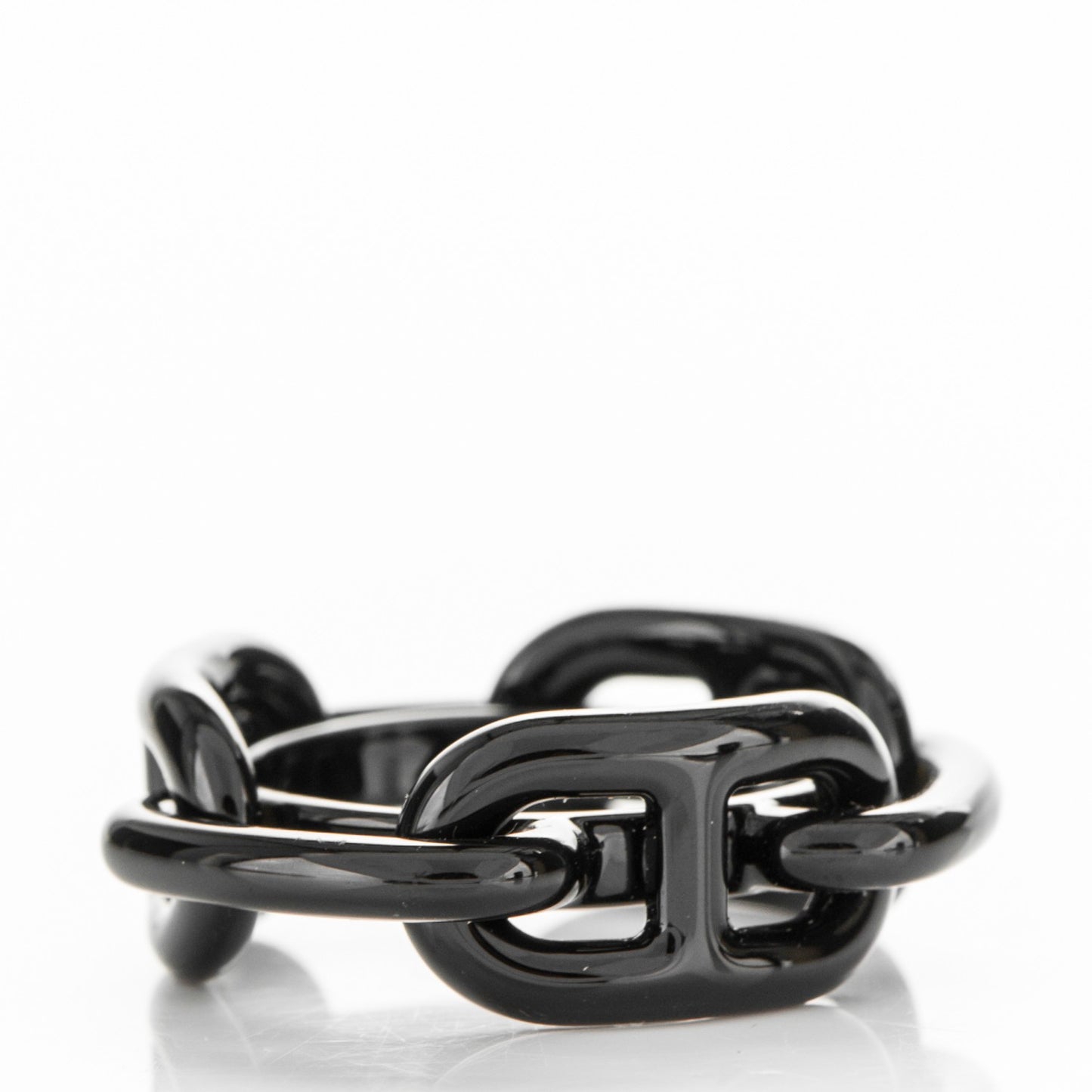 PVD Regate Scarf Ring Black