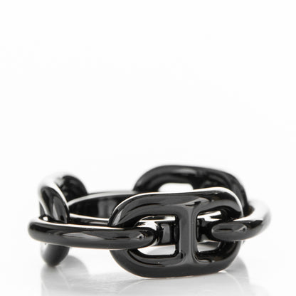 Hermes PVD Regate Scarf Ring Black 3 of 5