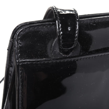 Chanel Patent Logo Tote Black 12 of 17