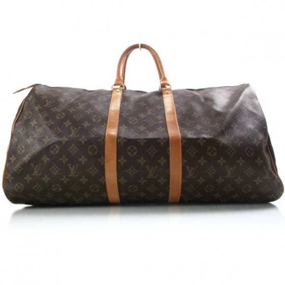 Louis Vuitton Monogram Keepall 55 w/Strap 1 of 8