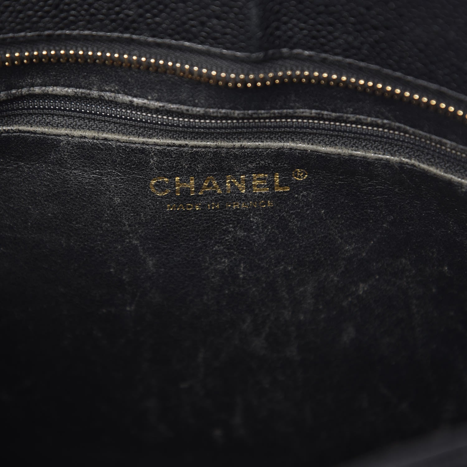 Chanel Caviar Quilted Medallion Tote Black 6 of 13